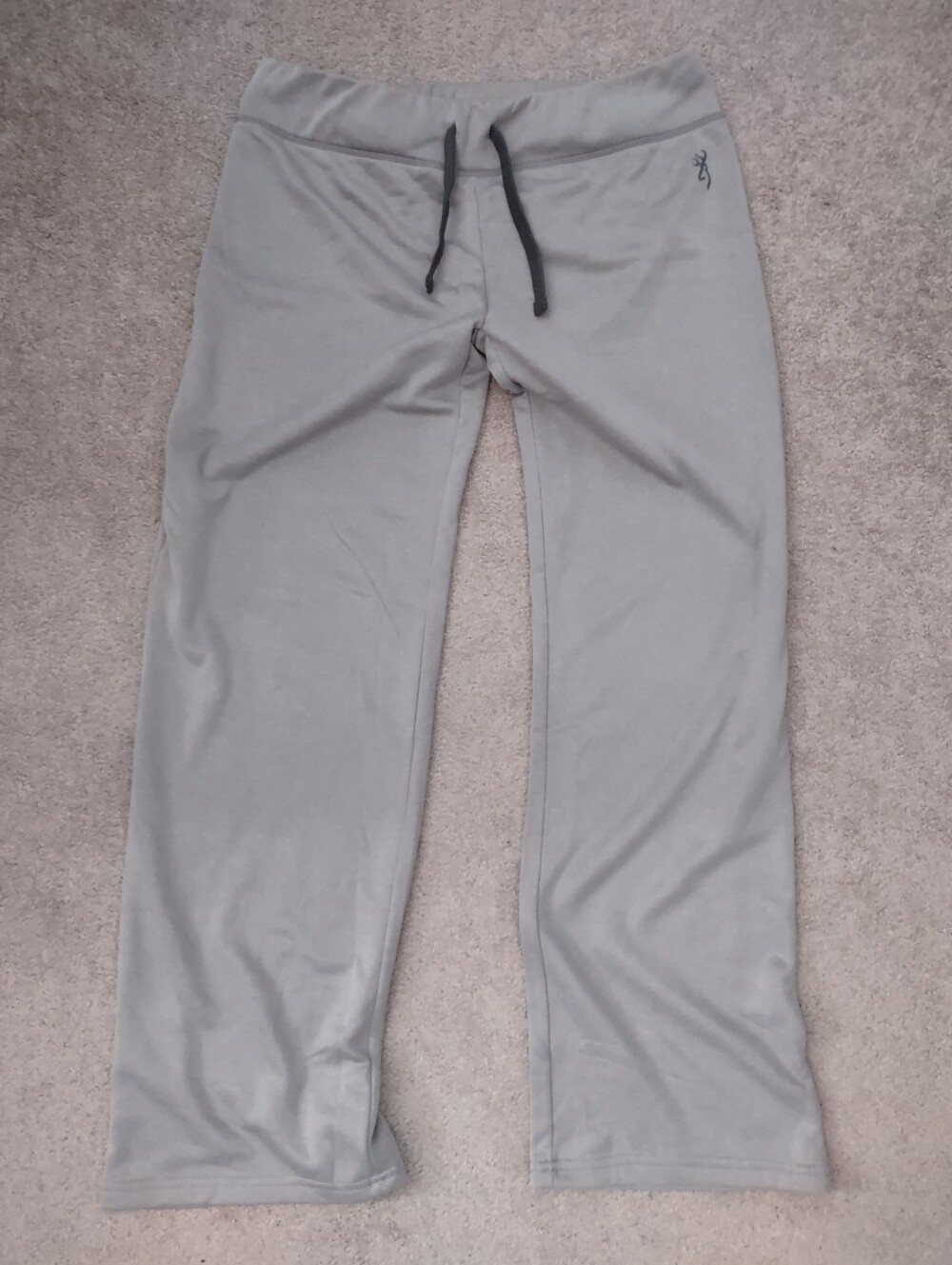 Browning Hunting Wear Comfort Drawstring Pants Women’s XL Gray